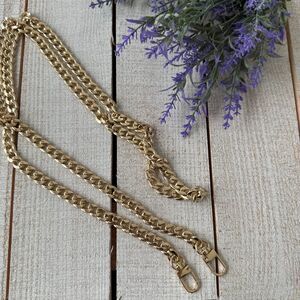 Gold Chain Crossbody Strap for Women